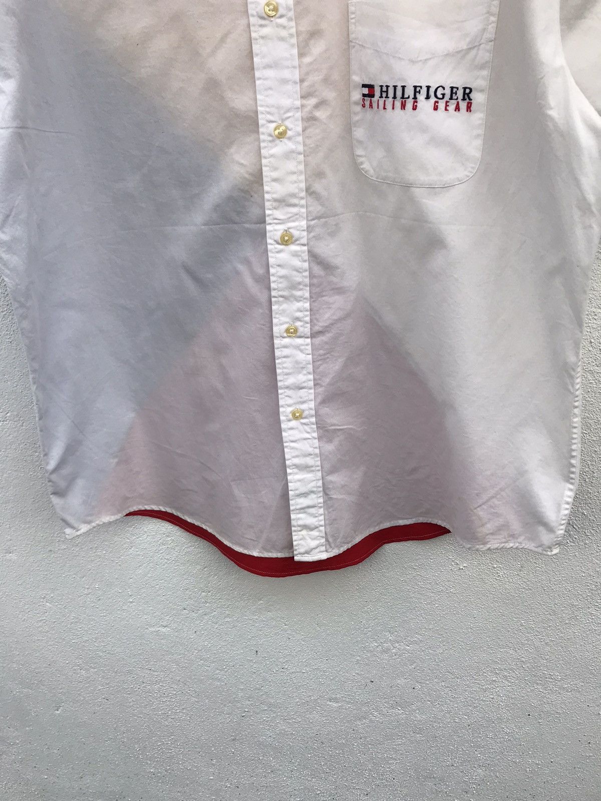 Tommy Hilfiger Tommy Hilfiger Sailing Gear Shirt Block Color Size US XL / EU 56 / 4 - 11 Thumbnail