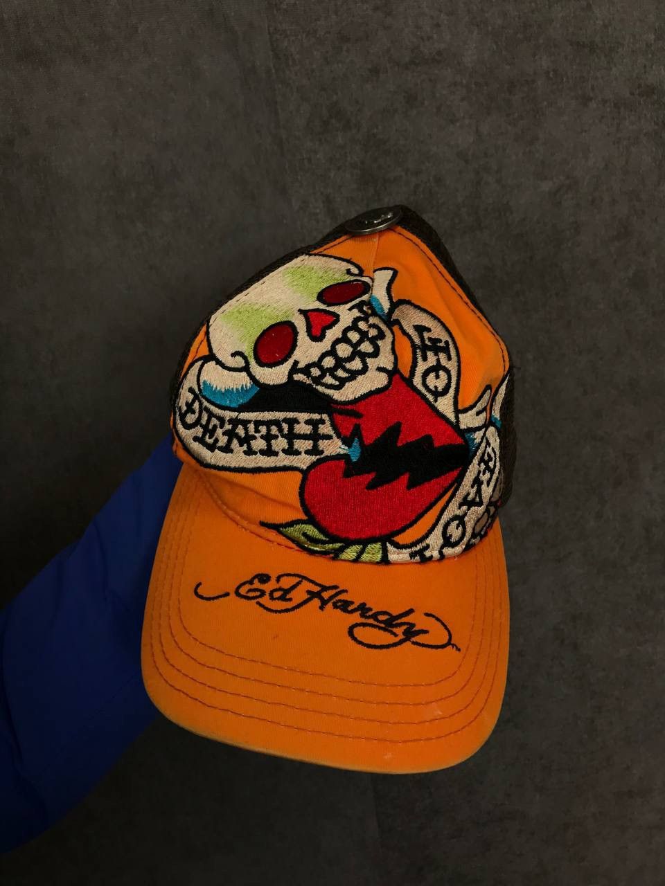 Designer × Ed Hardy Ed Hardy luxury designer crazy multicolor tracker cap Size ONE SIZE - 2 Thumbnail