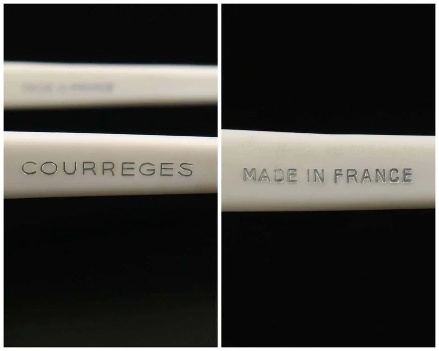 Andre Courreges c. 1965 Iconic André Courrèges Lunette Eskimo Sunglasses Size ONE SIZE - 7 Thumbnail