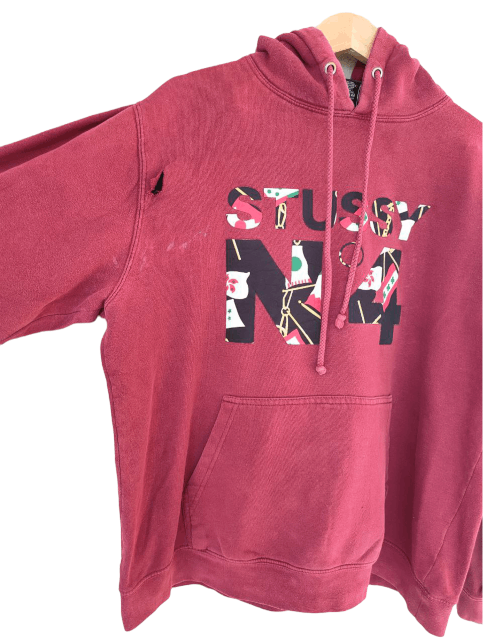 Stussy ❎ Stussy N4 Hoodie Size US L / EU 52-54 / 3 - 3 Thumbnail
