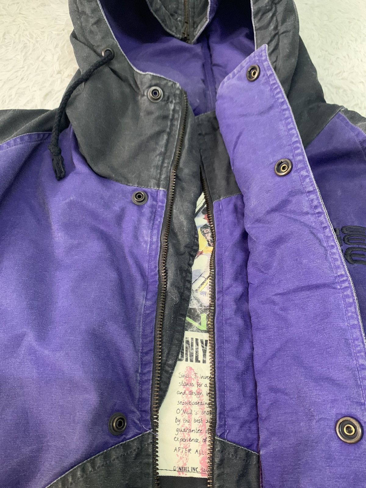 O'Neill Vtg O'neill Zip Opti Jacket Hooded Made in Poland Size US M / EU 48-50 / 2 - 15 Thumbnail