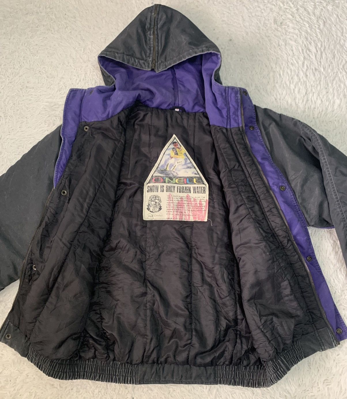 O'Neill Vtg O'neill Zip Opti Jacket Hooded Made in Poland Size US M / EU 48-50 / 2 - 17 Thumbnail