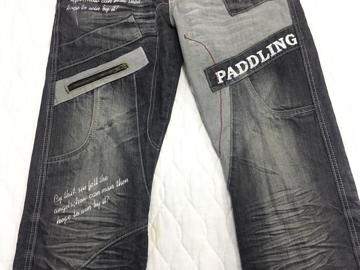 Japanese Brand Japaneses Brand reconstruct Multizipper Studded Denim Size US 31 - 4 Thumbnail