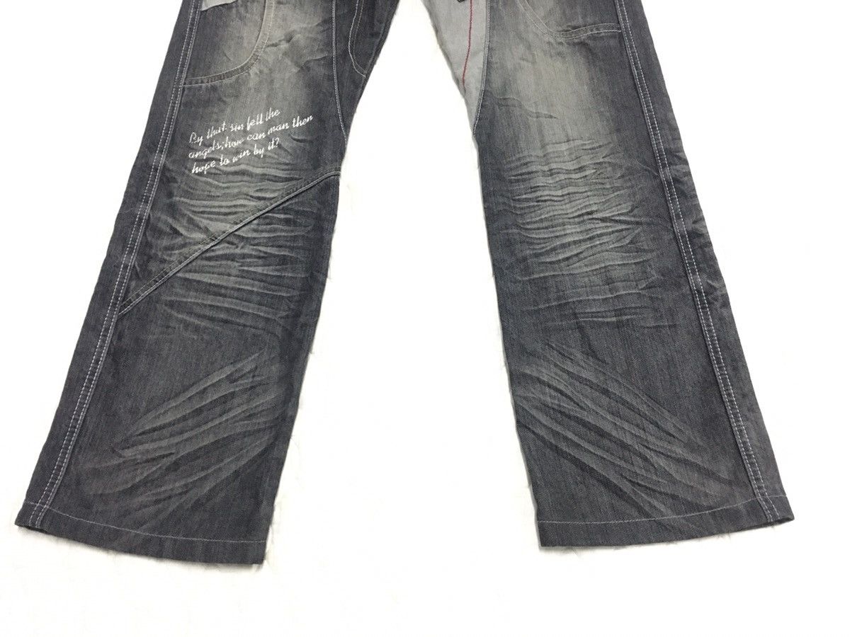 Japanese Brand Japaneses Brand reconstruct Multizipper Studded Denim Size US 31 - 3 Thumbnail