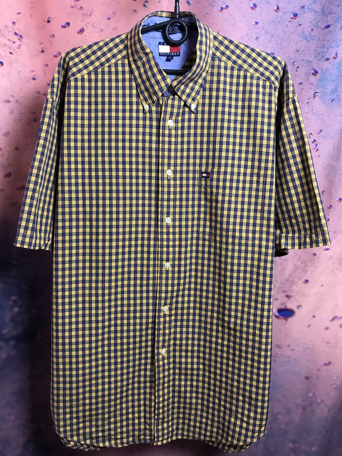 Tommy Hilfiger × Vintage Vintage Tommy Hilfiger streetwear luxury shirt Size US L / EU 52-54 / 3 - 2 Thumbnail