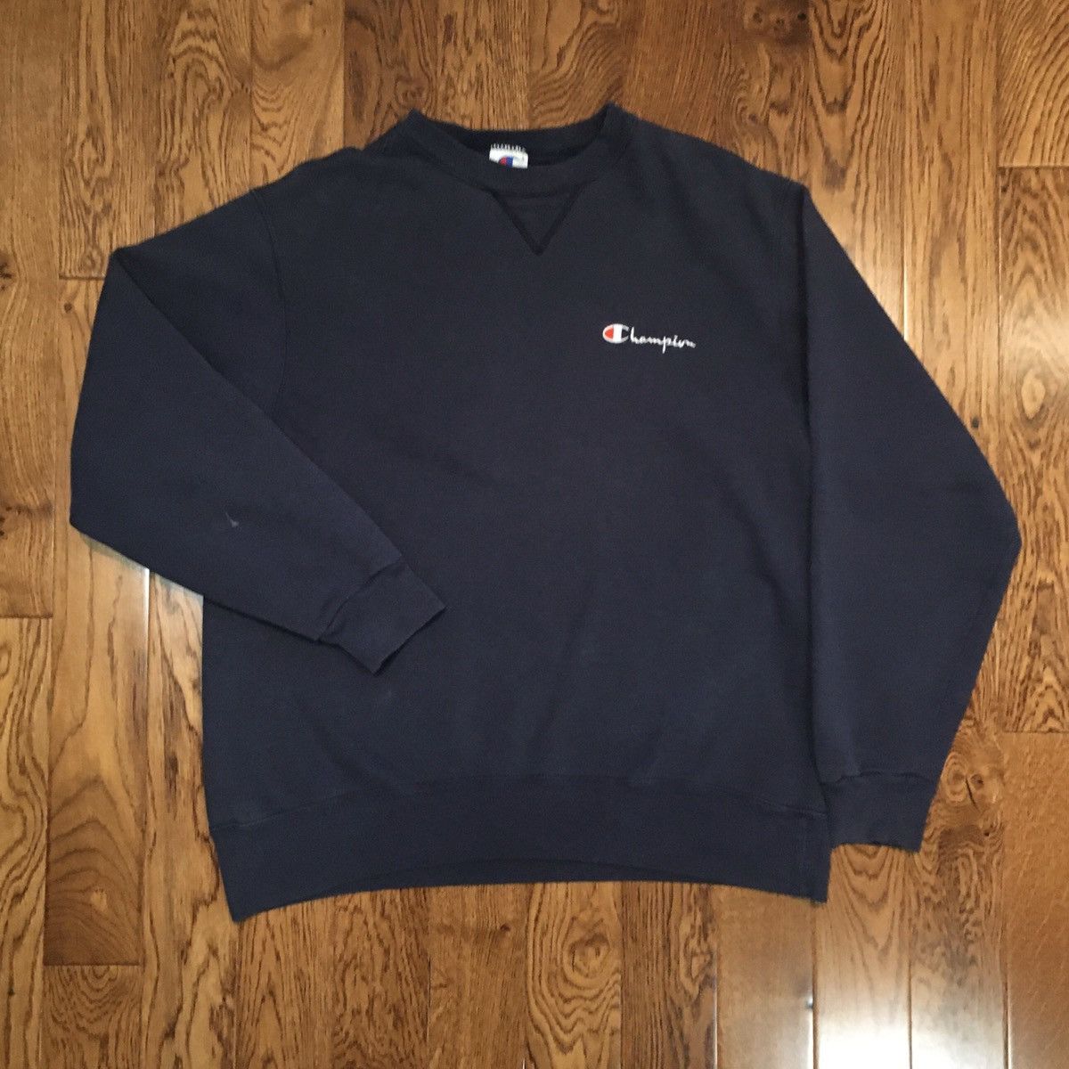 Champion Vintage 90s Champion Spellout Sweatshirt Size US L / EU 52-54 / 3 - 1 Thumbnail