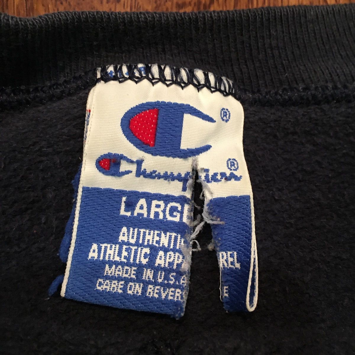 Champion Vintage 90s Champion Spellout Sweatshirt Size US L / EU 52-54 / 3 - 7 Thumbnail
