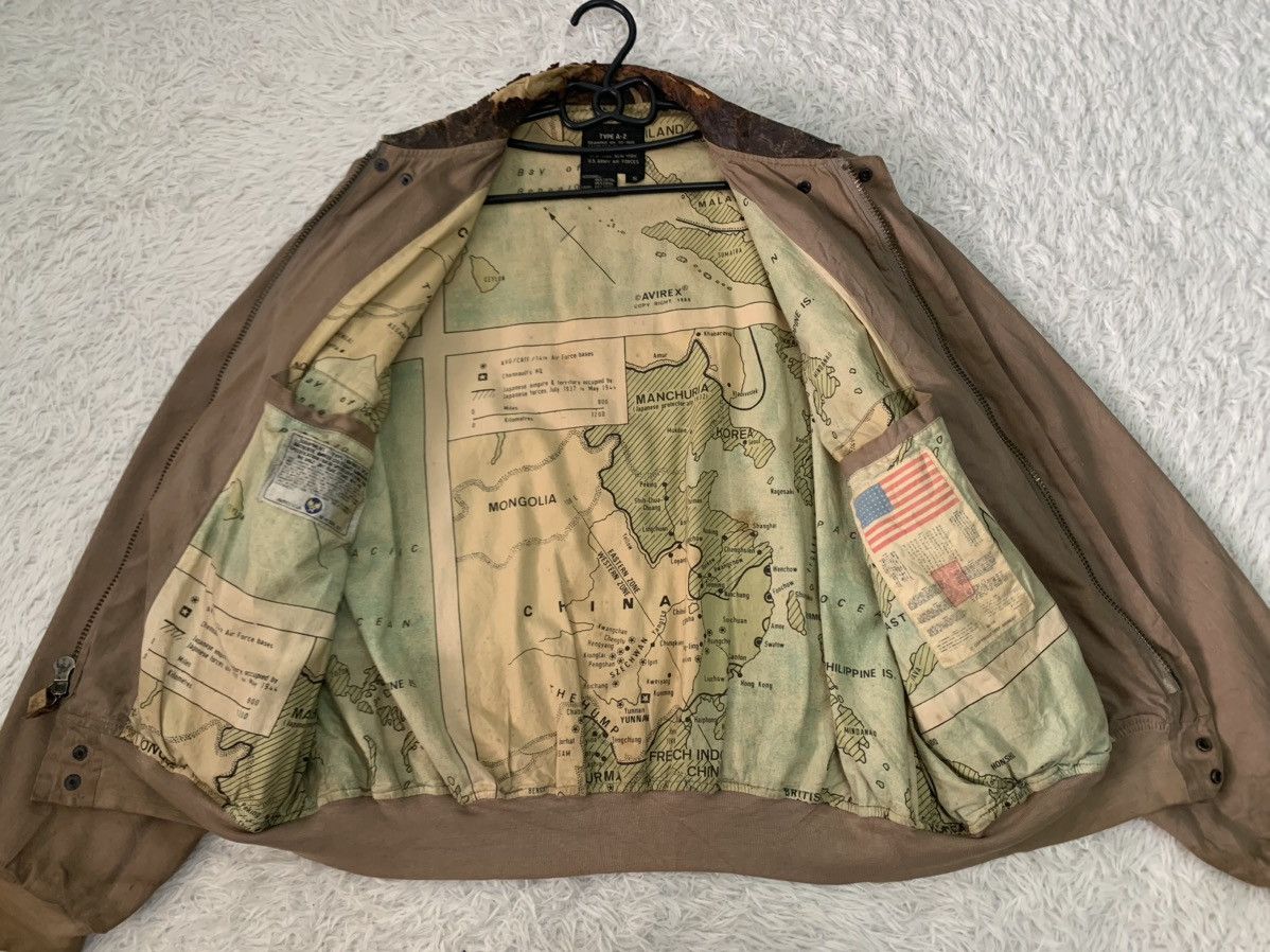 Avirex Vtg Avirex Limited 1987 Usaf Type A-2 Flying Tigers Jacket Size US S / EU 44-46 / 1 - 18 Thumbnail