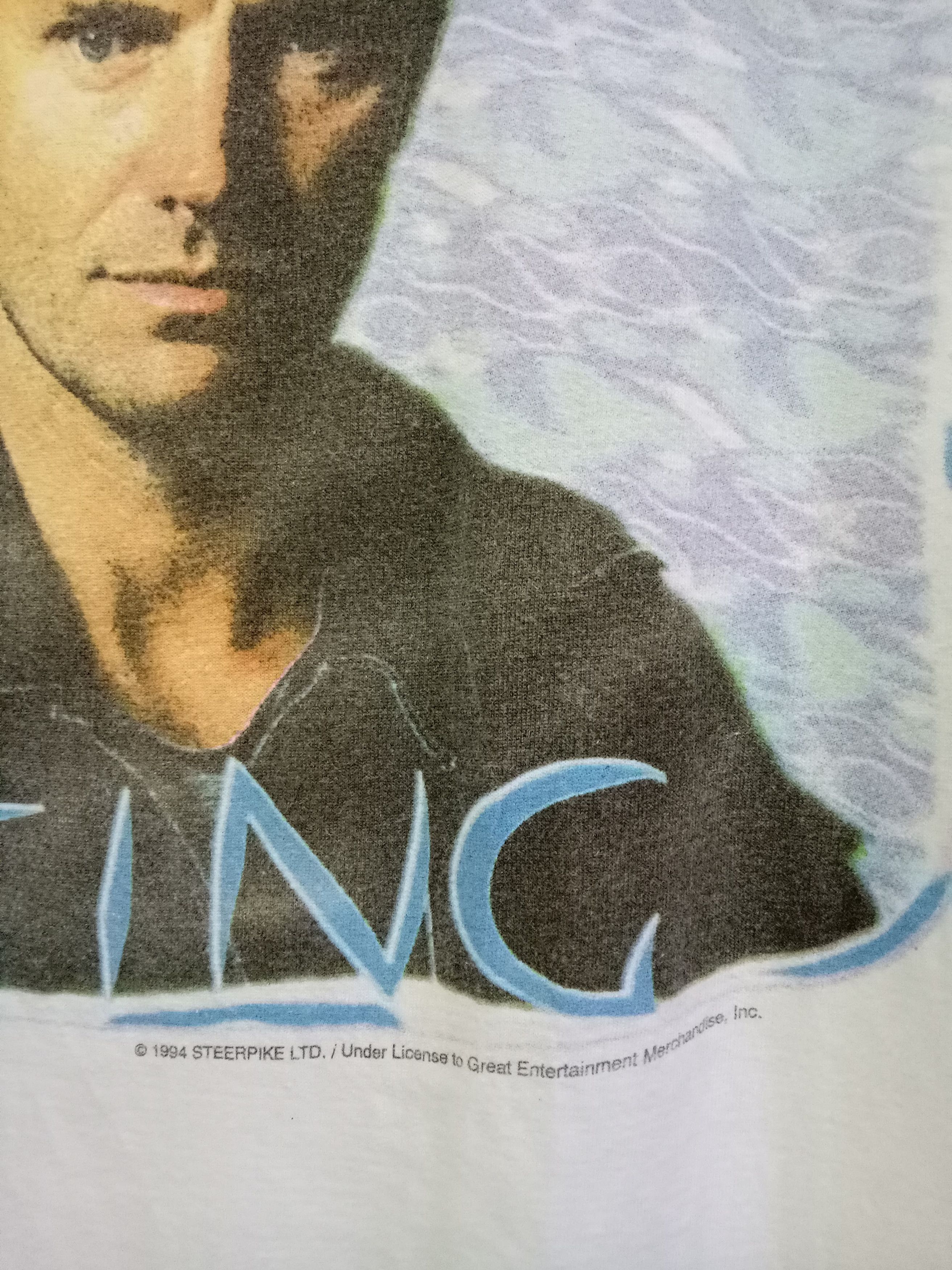 Band Tees 💥VINTAGE STING pop new wave tour 1995 tee shirt Size US L / EU 52-54 / 3 - 4 Thumbnail