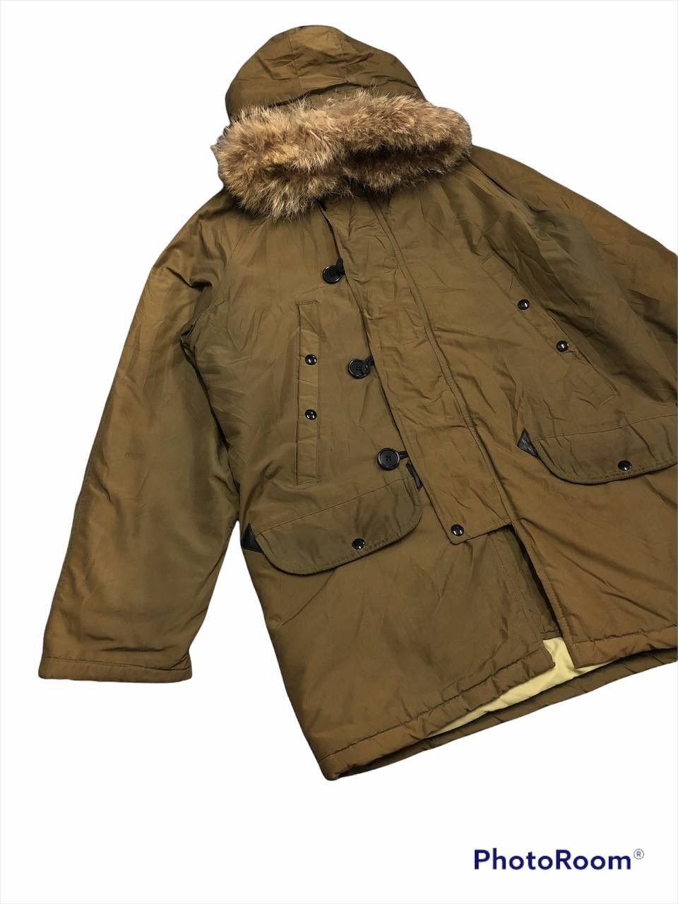 I. Spiewak And Sons × Vintage Vintage Spiewak & Sons Military Hooded Parka Mohair Size US M / EU 48-50 / 2 - 2 Thumbnail