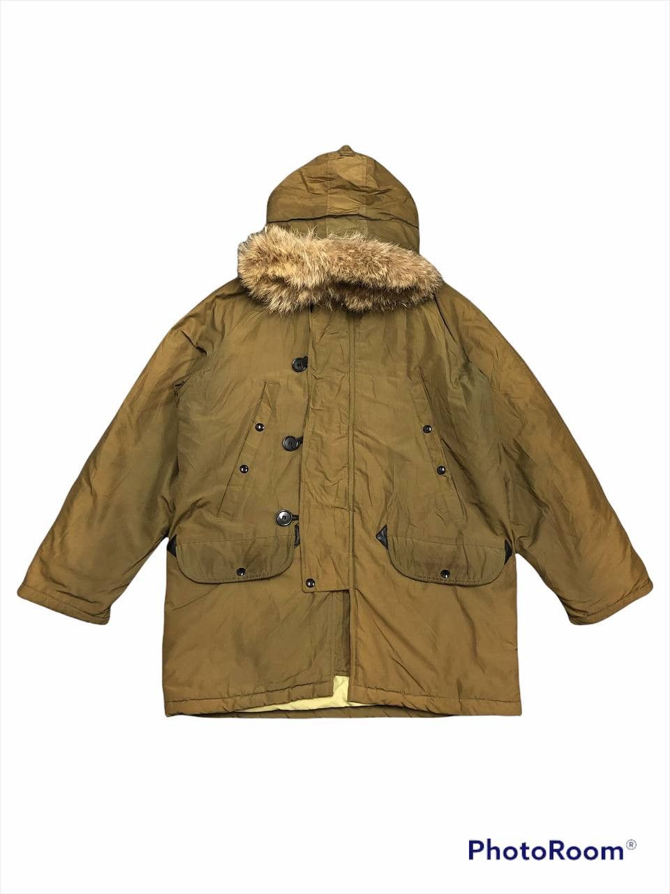 I. Spiewak And Sons × Vintage Vintage Spiewak & Sons Military Hooded Parka Mohair Size US M / EU 48-50 / 2 - 1 Thumbnail