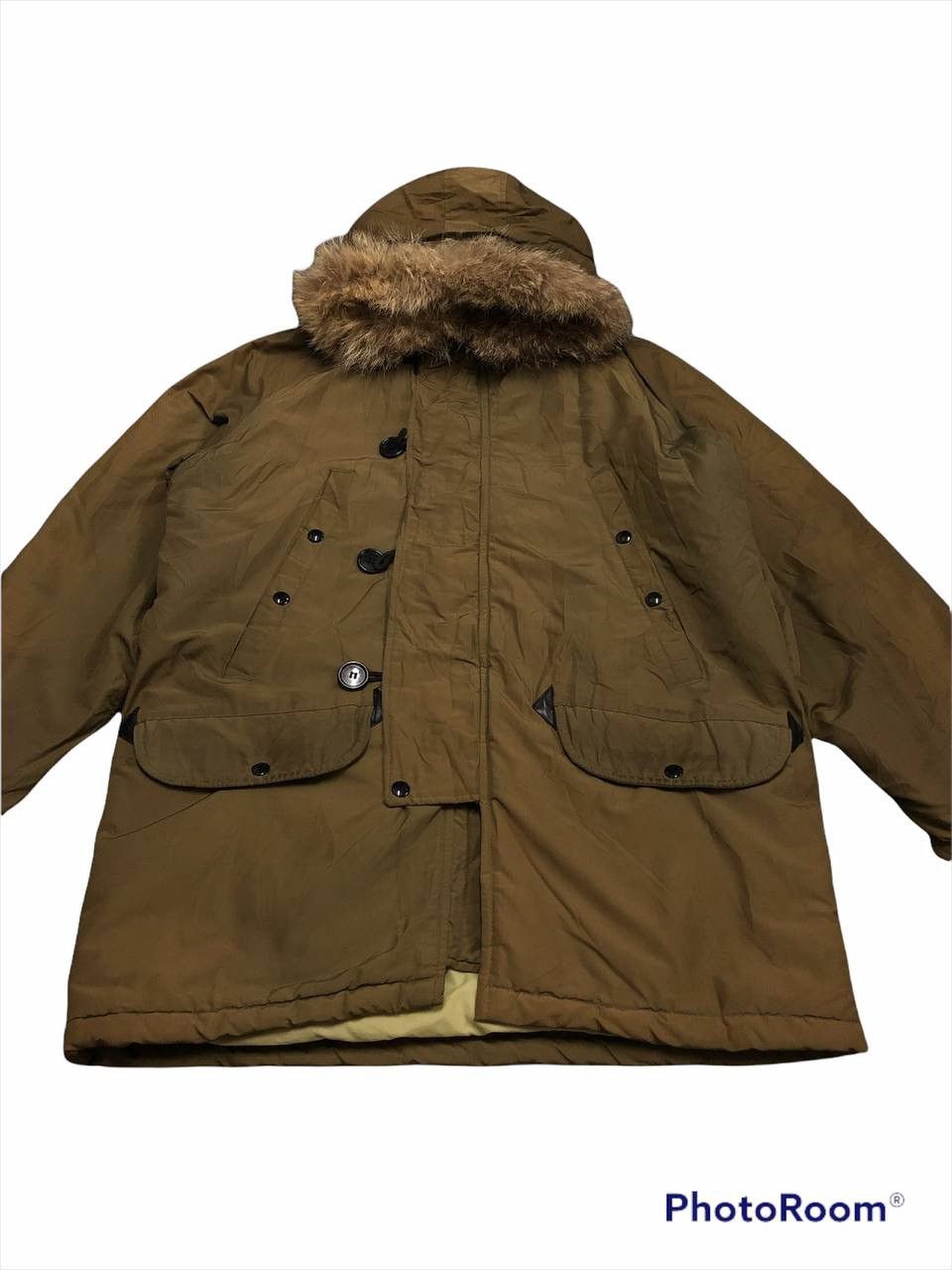 I. Spiewak And Sons × Vintage Vintage Spiewak & Sons Military Hooded Parka Mohair Size US M / EU 48-50 / 2 - 4 Thumbnail