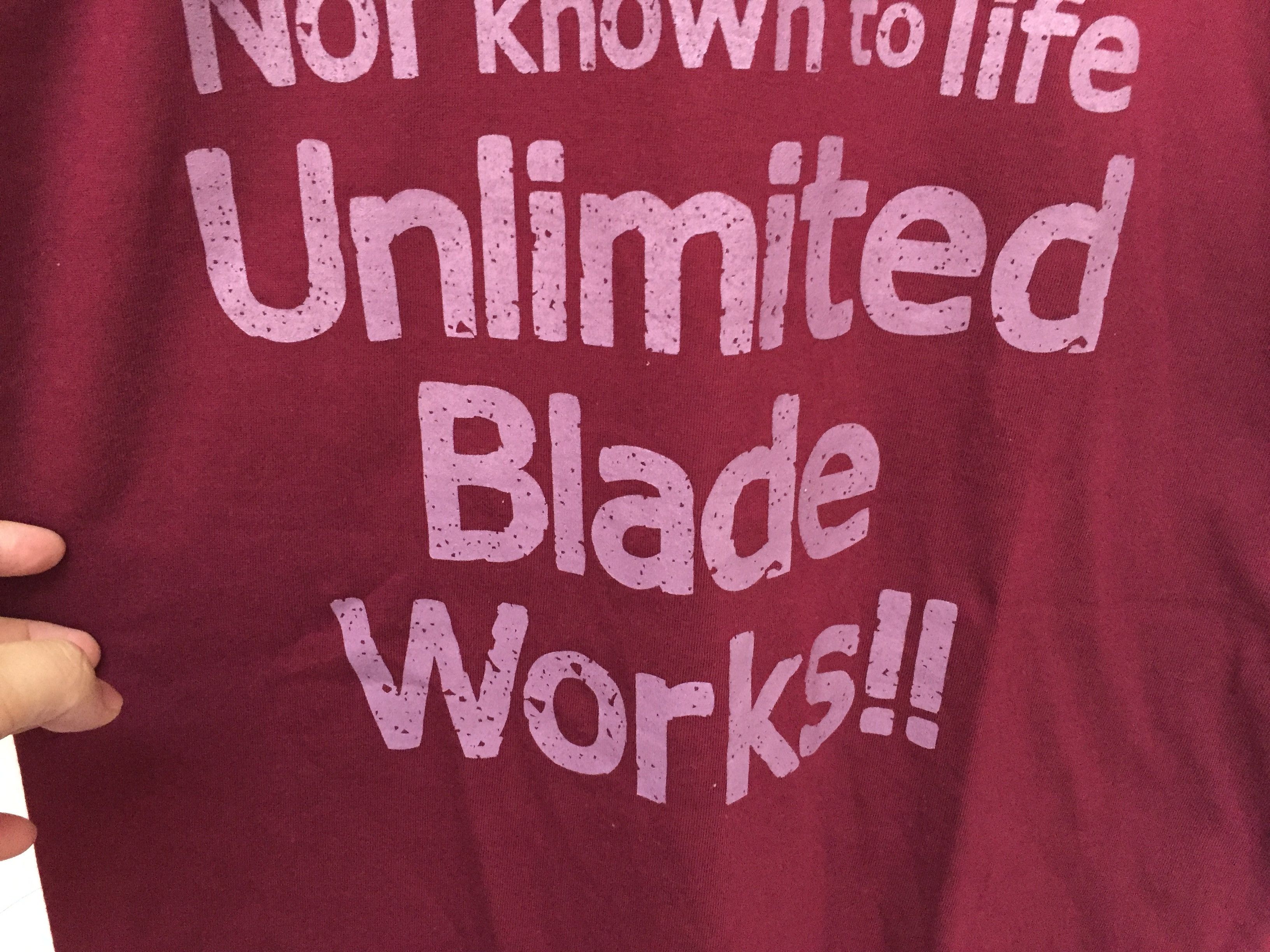 Anime COSPA FATE STAY NIGHT poem sword tee Size US M / EU 48-50 / 2 - 4 Thumbnail