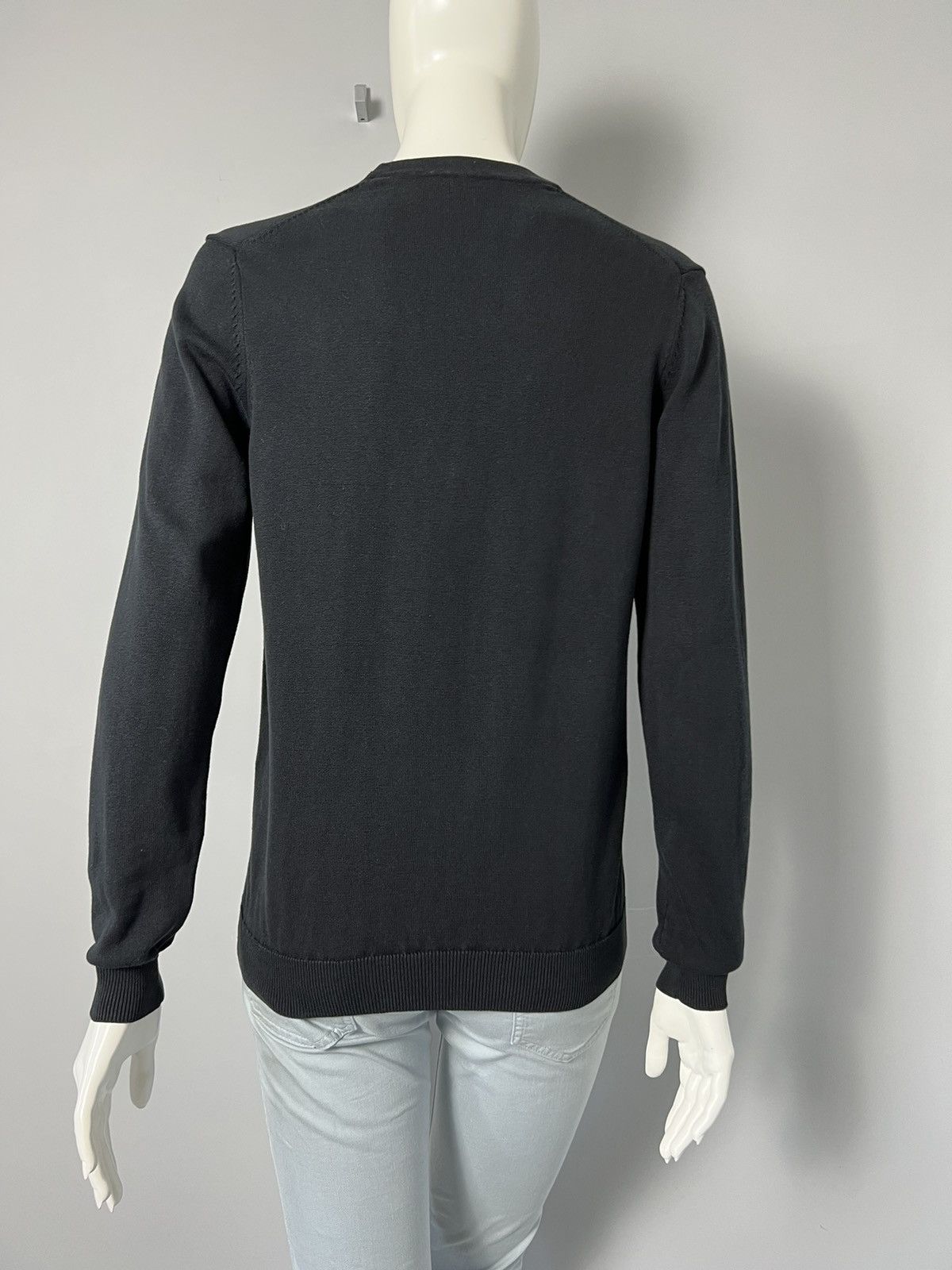 Louis Vuitton Louis Vuitton Uniform Cardigan Silk/Cotton Black Size XS Size XS / US 0-2 / IT 36-38 - 3 Thumbnail