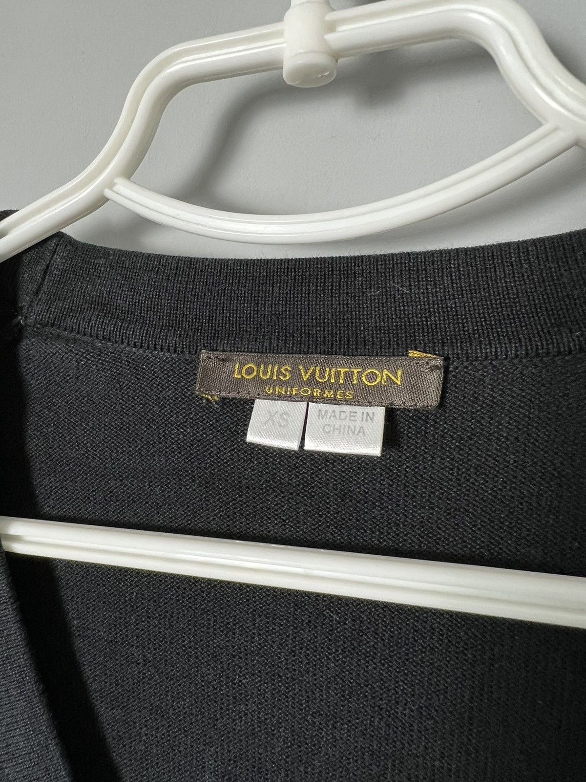 Louis Vuitton Louis Vuitton Uniform Cardigan Silk/Cotton Black Size XS Size XS / US 0-2 / IT 36-38 - 6 Thumbnail