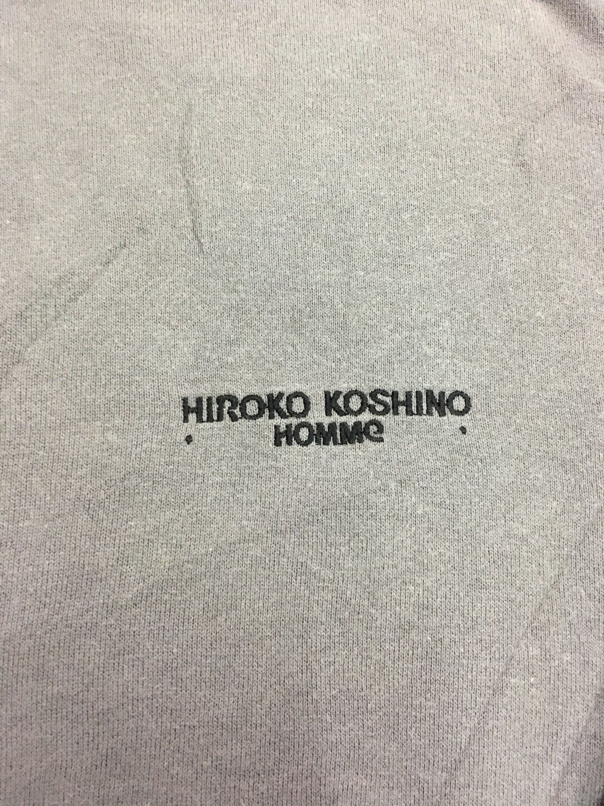 Hiroko Koshino Homme × Vintage Vintage Hiroko Koshino Home Sun Faded Crewneck Size US L / EU 52-54 / 3 - 9 Thumbnail