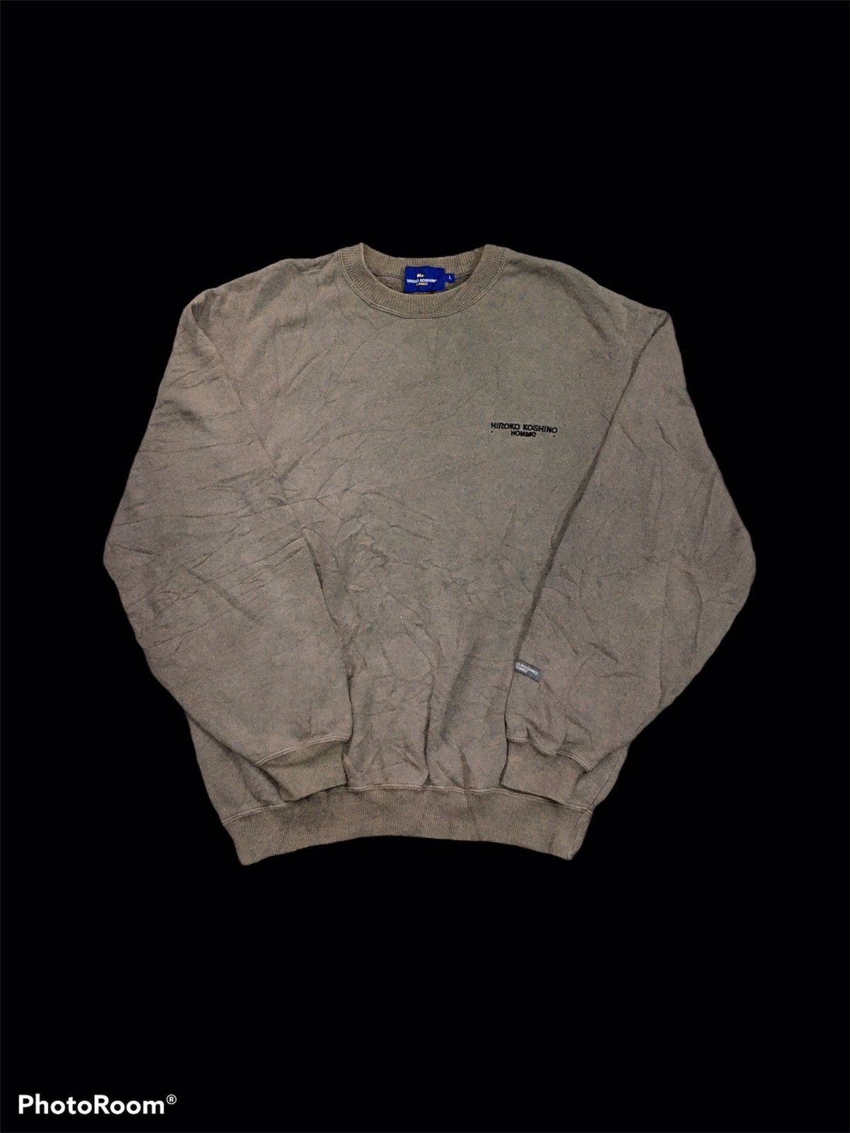 Hiroko Koshino Homme × Vintage Vintage Hiroko Koshino Home Sun Faded Crewneck Size US L / EU 52-54 / 3 - 3 Thumbnail