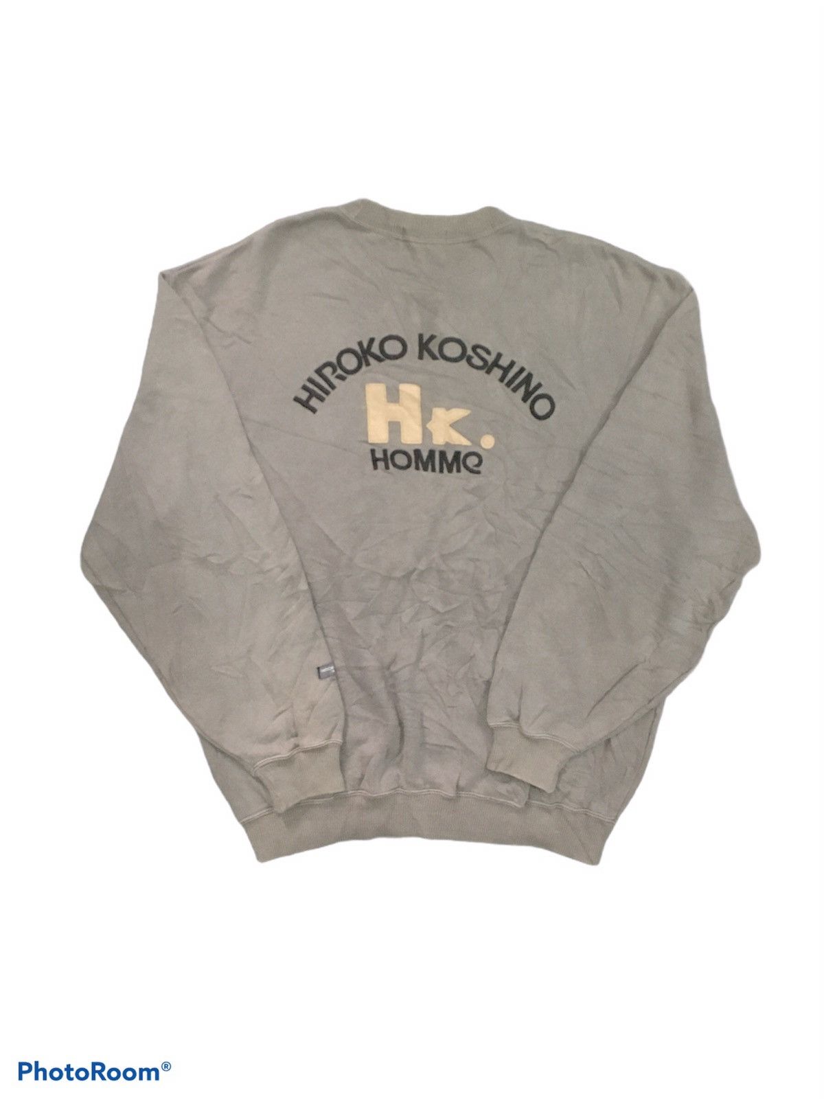 Hiroko Koshino Homme × Vintage Vintage Hiroko Koshino Home Sun Faded Crewneck Size US L / EU 52-54 / 3 - 2 Thumbnail