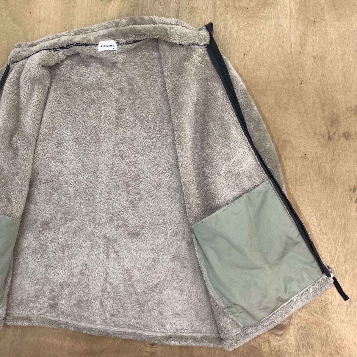 Converse CONVERSE Vtg Fur Sherpa Shearling Surf Zipper Winter Jacket Size US XXL / EU 58 / 5 - 14 Thumbnail
