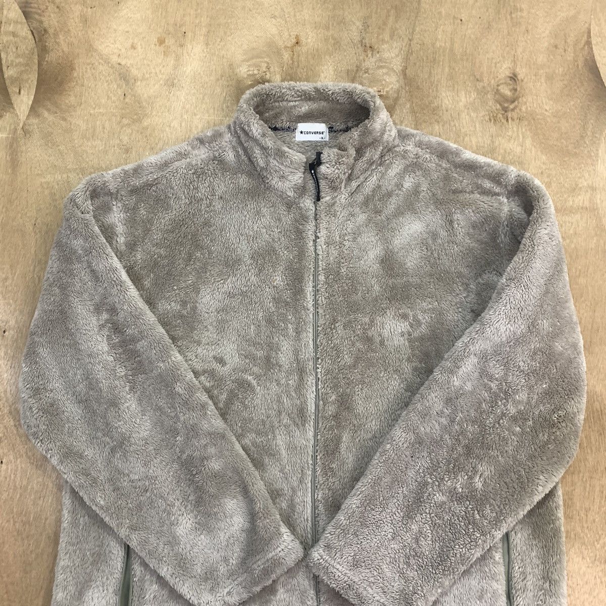 Converse CONVERSE Vtg Fur Sherpa Shearling Surf Zipper Winter Jacket Size US XXL / EU 58 / 5 - 4 Thumbnail