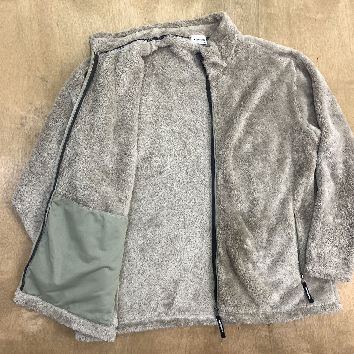 Converse CONVERSE Vtg Fur Sherpa Shearling Surf Zipper Winter Jacket Size US XXL / EU 58 / 5 - 13 Thumbnail