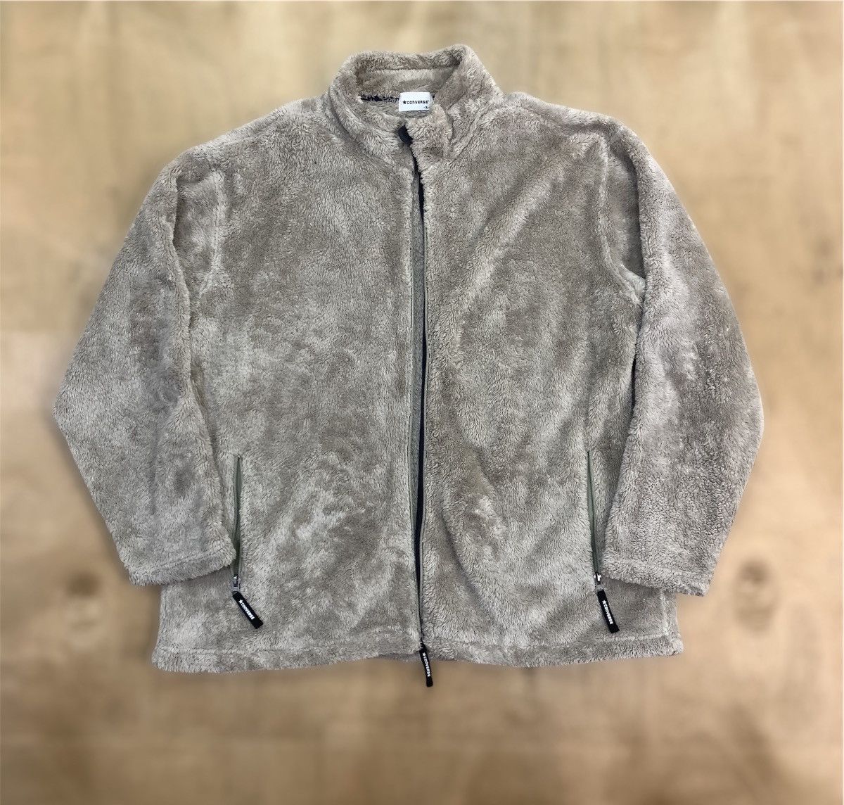 Converse CONVERSE Vtg Fur Sherpa Shearling Surf Zipper Winter Jacket Size US XXL / EU 58 / 5 - 3 Thumbnail