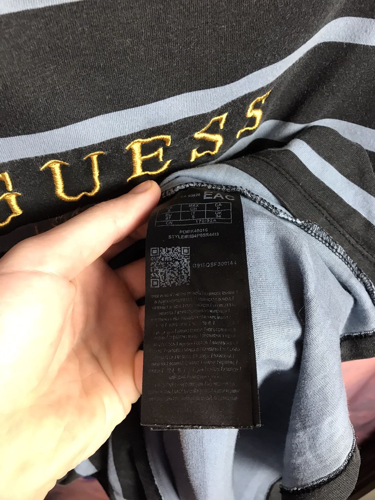 Guess × Vintage Vintage Guess luxury streetwear tee Size US S / EU 44-46 / 1 - 6 Thumbnail