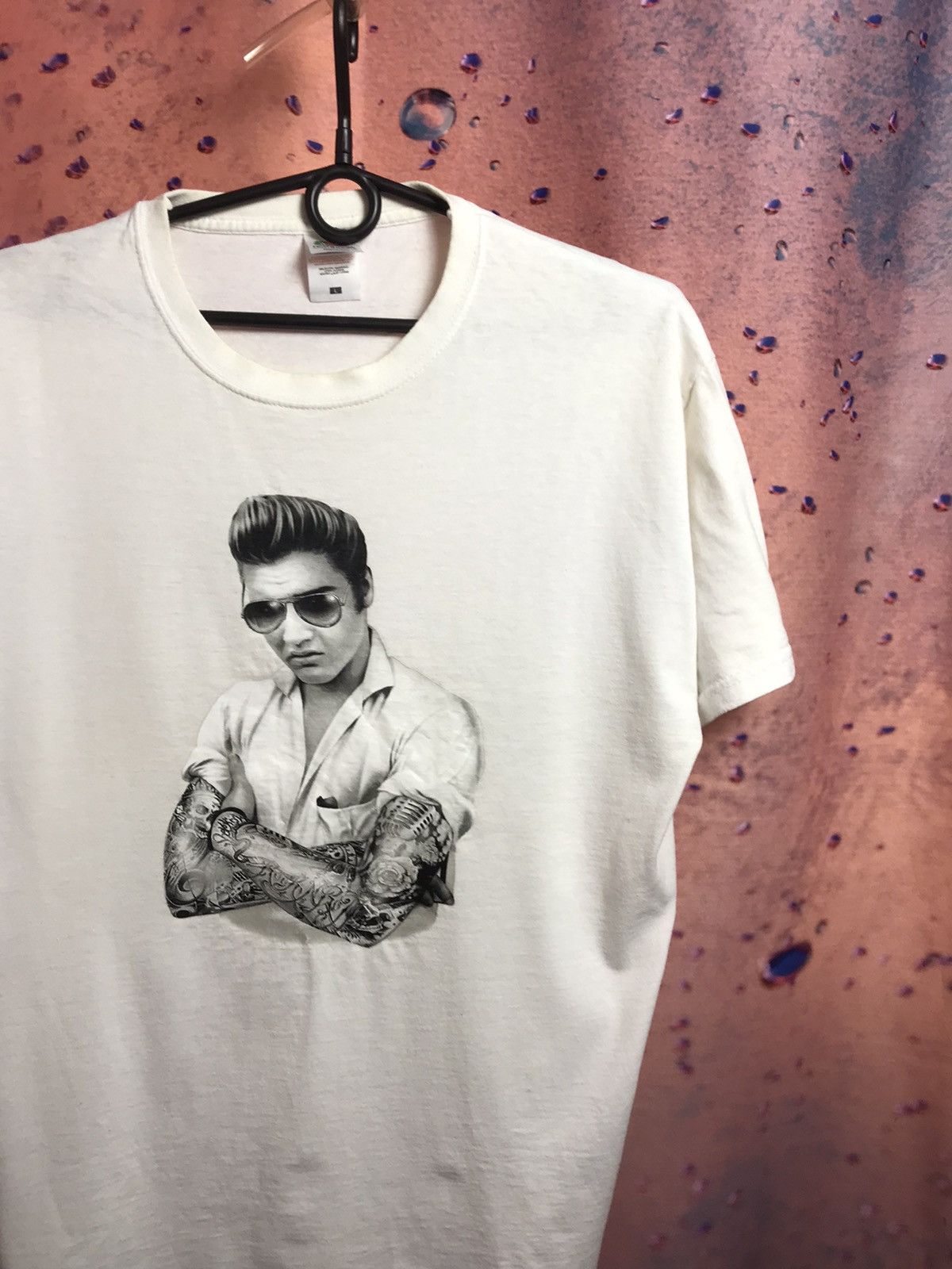Band Tees Vintage Elvis Presley streetwear humor band tee Size US L / EU 52-54 / 3 - 1 Thumbnail