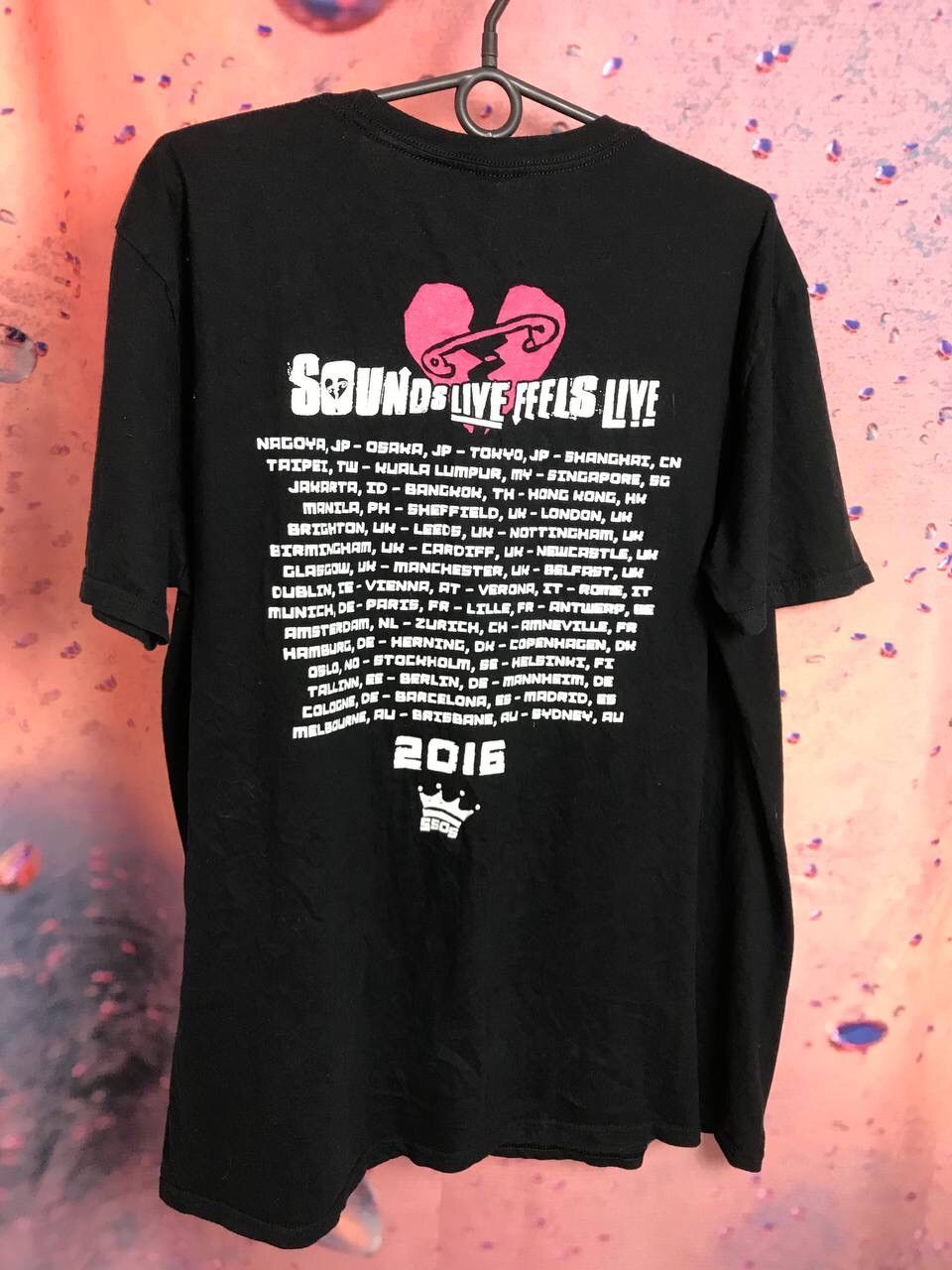 Band Tees × Vintage Vintage 5 second of summer band rock tee Size US L / EU 52-54 / 3 - 5 Thumbnail