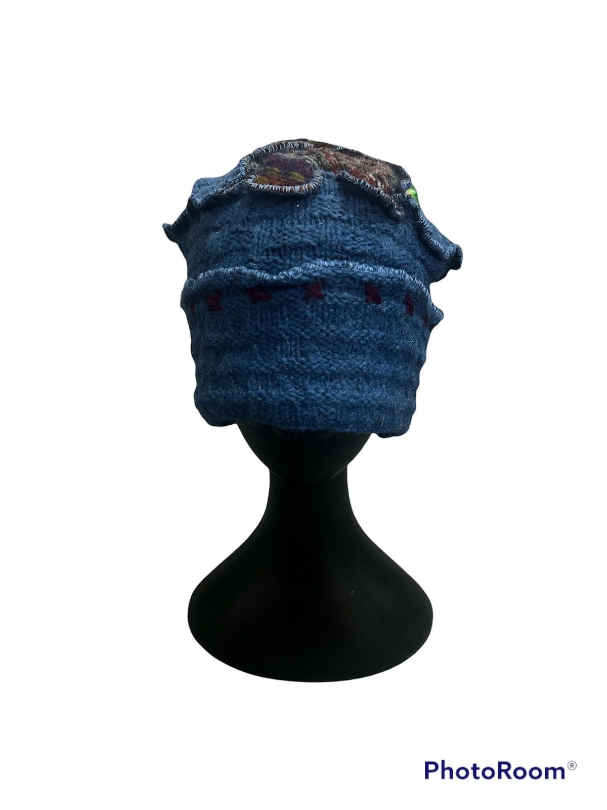 Vintage Sick🔥🔥Patchwork beanie hat inspired kapital Size ONE SIZE - 2 Thumbnail