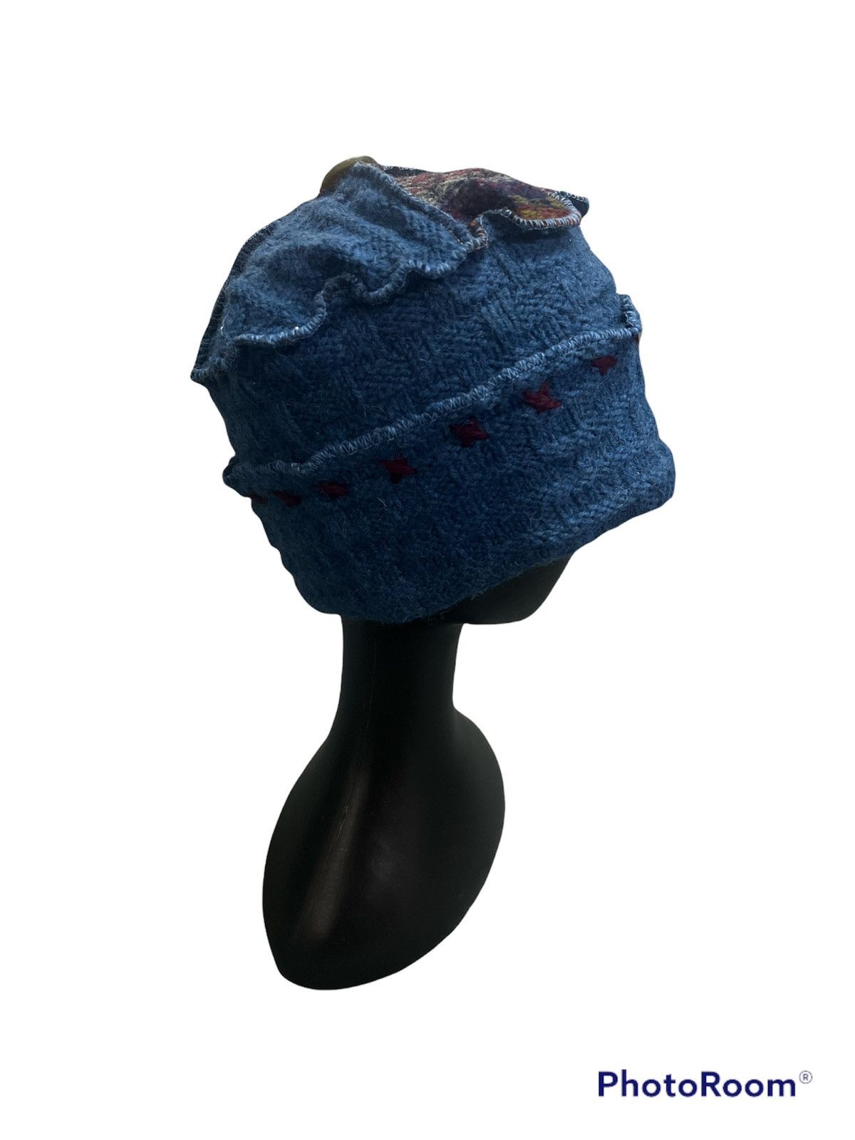 Vintage Sick🔥🔥Patchwork beanie hat inspired kapital Size ONE SIZE - 3 Thumbnail