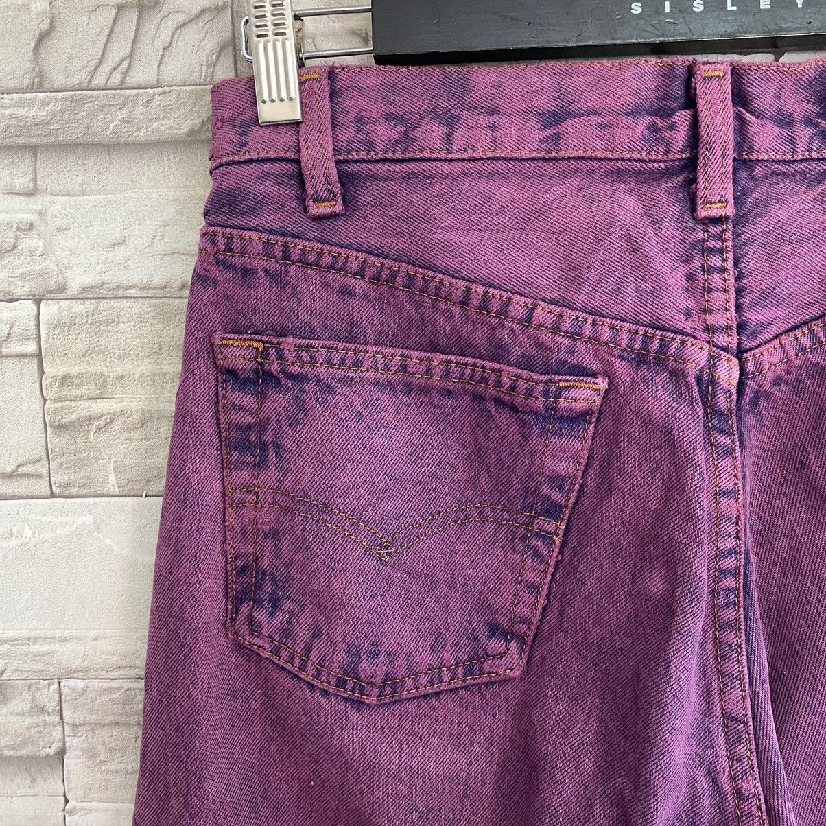 Levi's Vintage 80s Levis 501 Distressed Jeans Overdyed Size US 30 / EU 46 - 10 Thumbnail