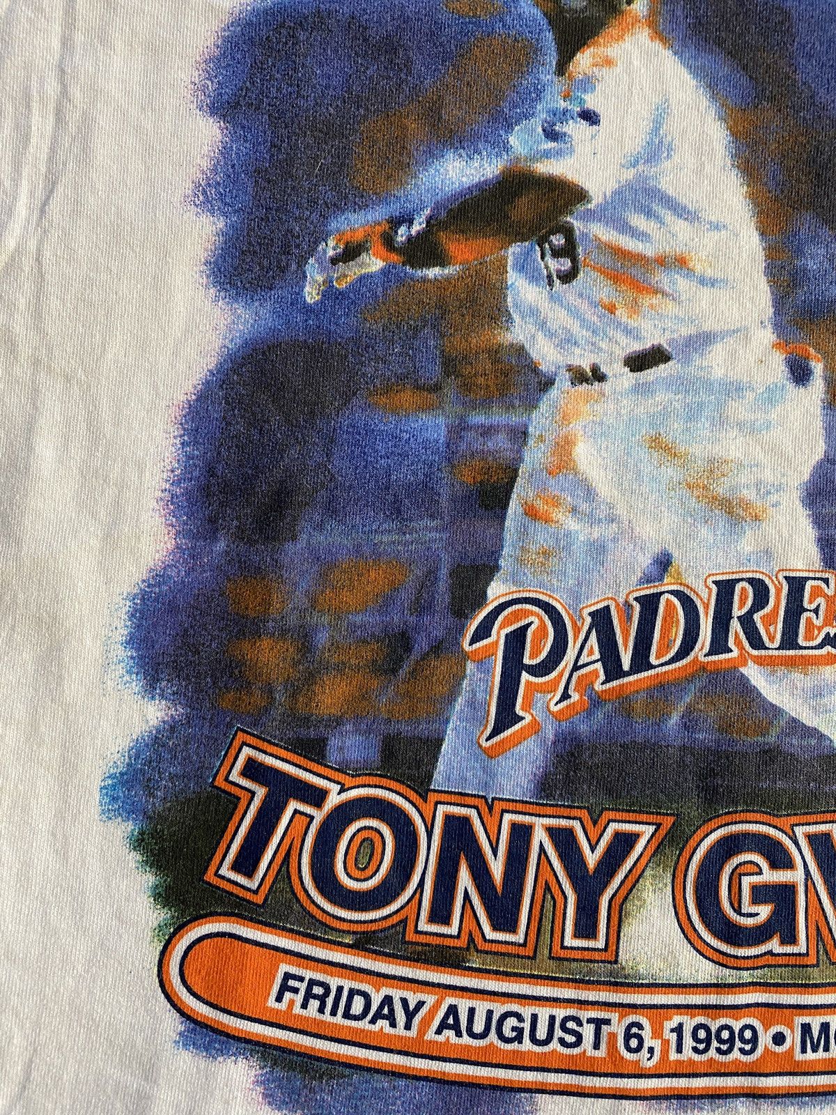 Delta × MLB × Vintage Vintage ‘99 Tony Gwynn 3000 Hit San Diego Padres Tee Size US XL / EU 56 / 4 - 5 Thumbnail