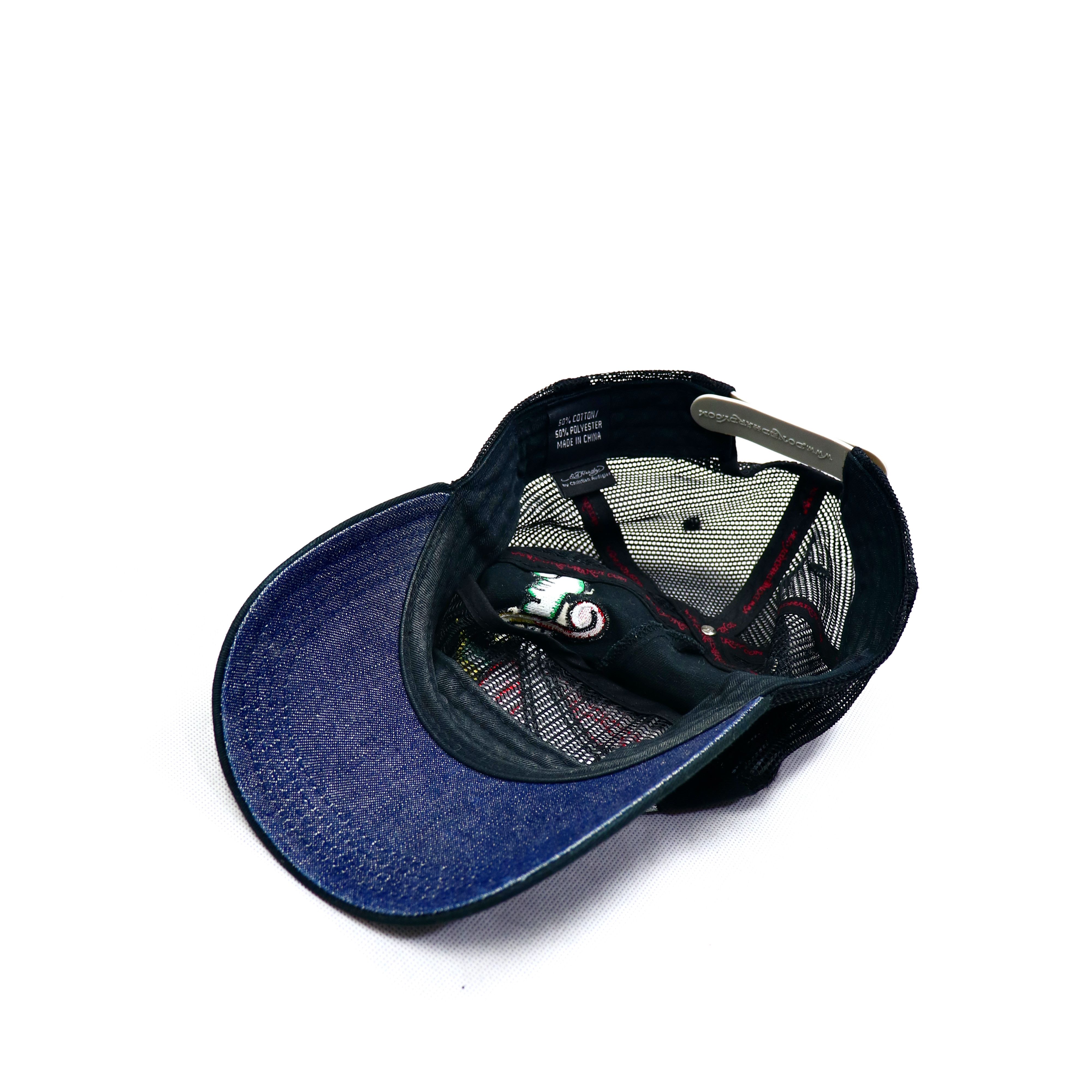 Christian Audigier Heart Logo Tracker Cap Size ONE SIZE - 4 Thumbnail