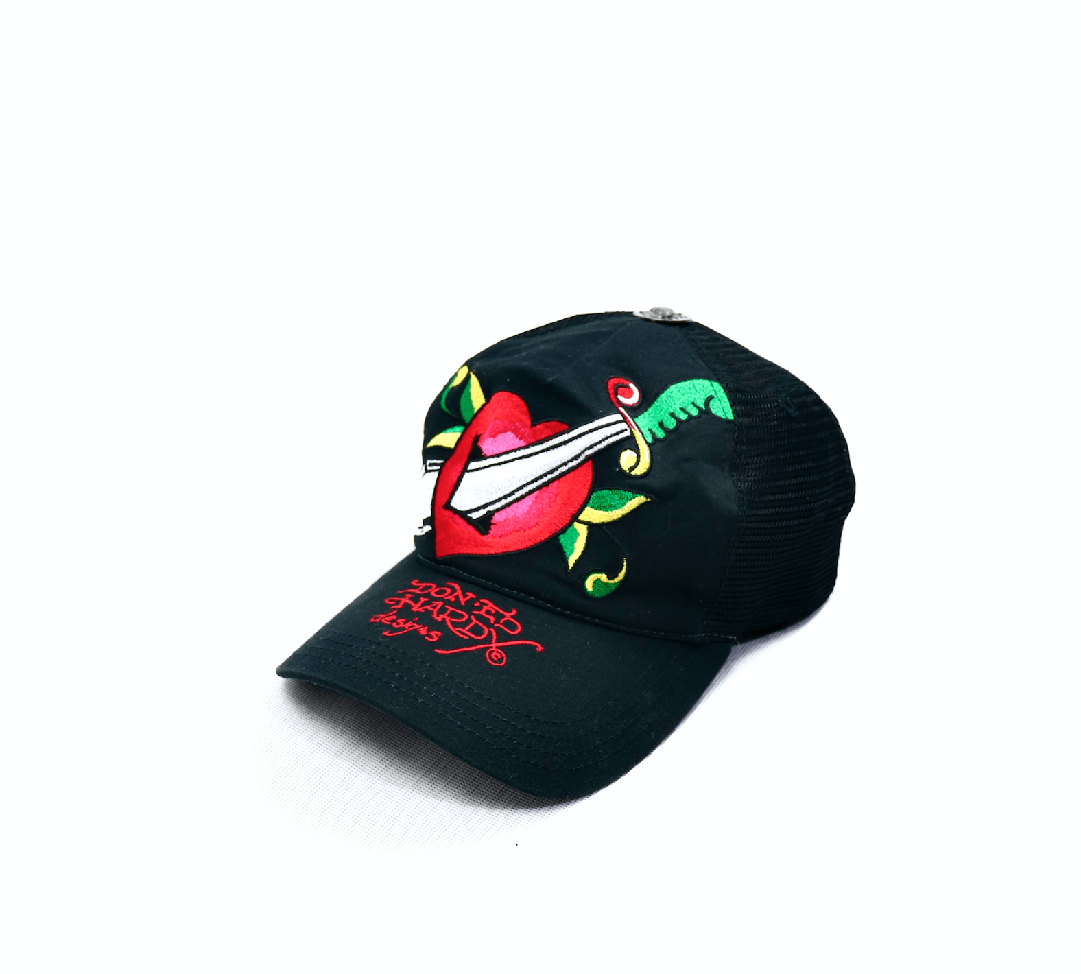 Christian Audigier Heart Logo Tracker Cap Size ONE SIZE - 1 Thumbnail