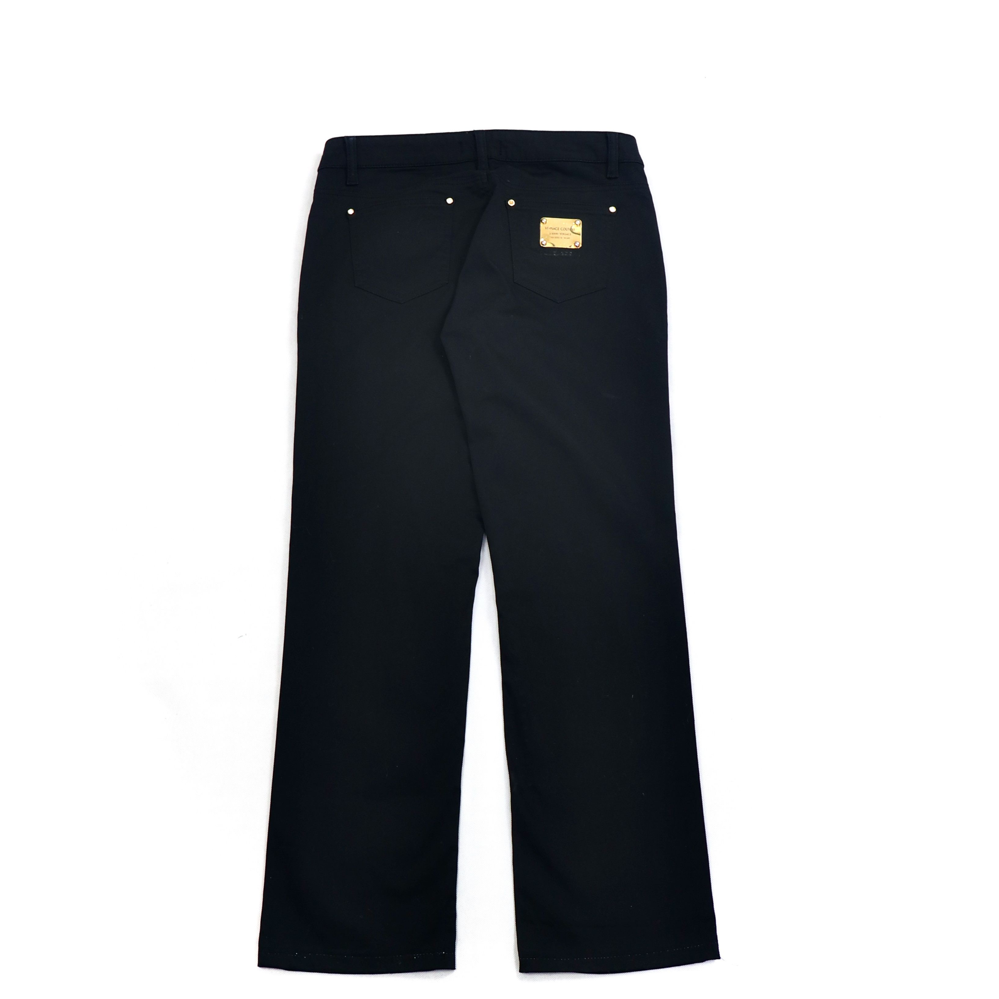 Versace VJC Swarovski Stretch Classic Chino Pants Size US 31 - 1 Thumbnail