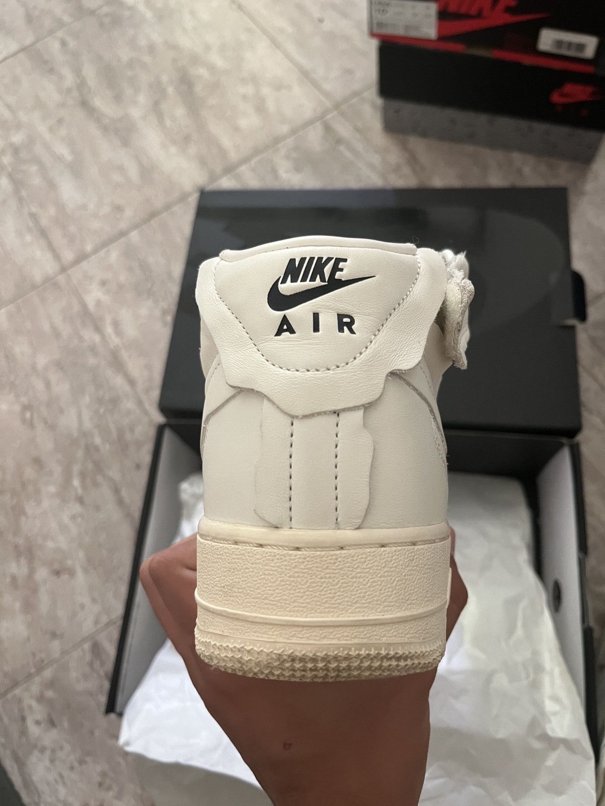 Nike Nike Air Force 1 Mid CDG Size US 10.5 / EU 43-44 - 4 Thumbnail