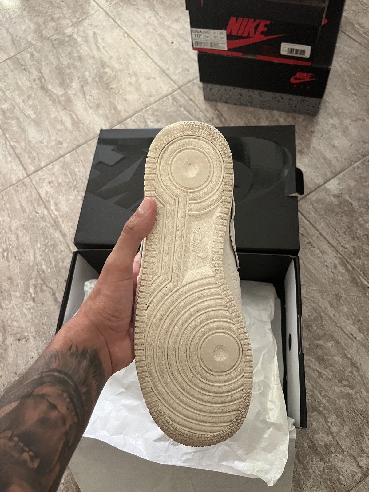 Nike Nike Air Force 1 Mid CDG Size US 10.5 / EU 43-44 - 12 Thumbnail