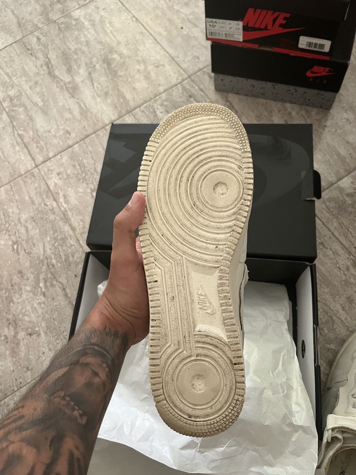 Nike Nike Air Force 1 Mid CDG Size US 10.5 / EU 43-44 - 7 Thumbnail