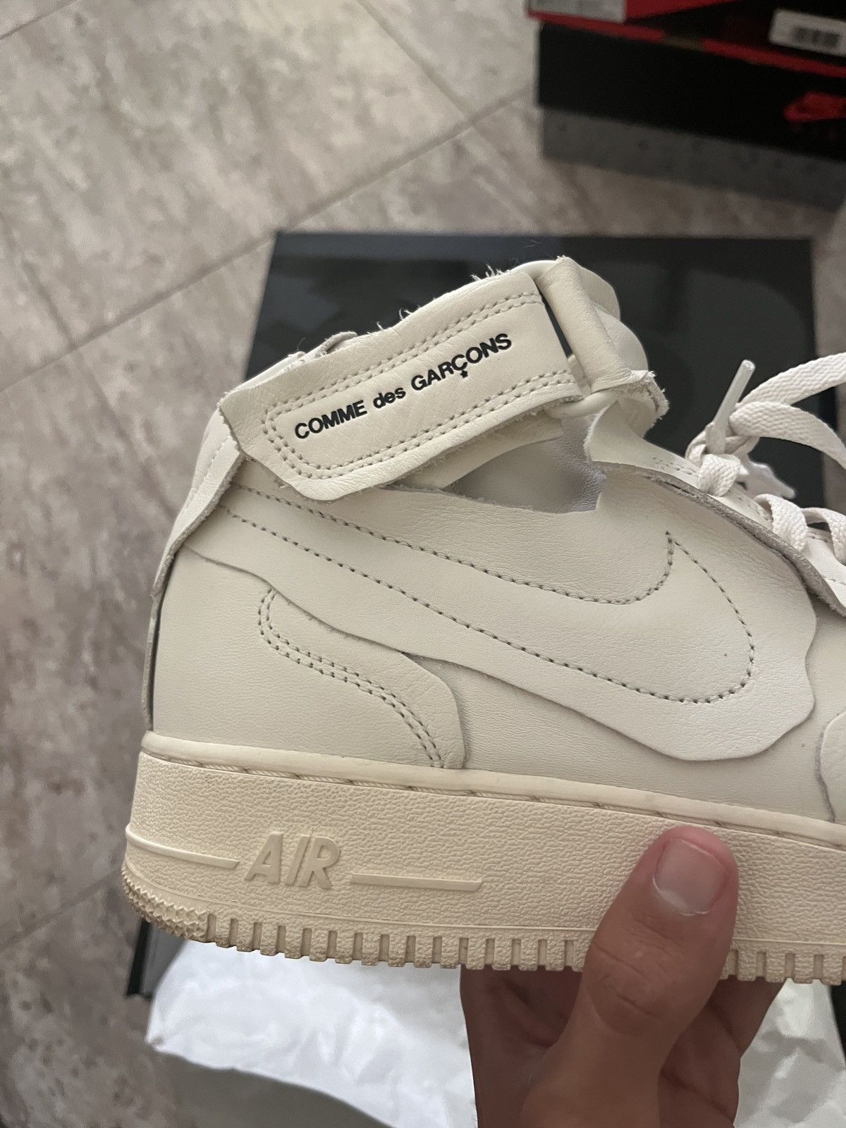 Nike Nike Air Force 1 Mid CDG Size US 10.5 / EU 43-44 - 3 Thumbnail