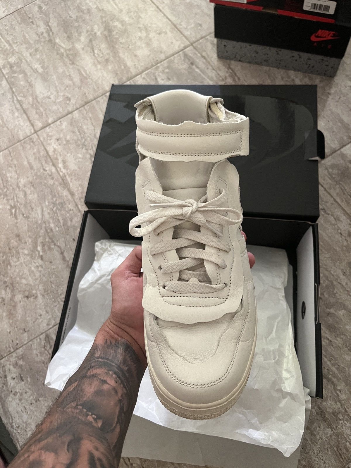 Nike Nike Air Force 1 Mid CDG Size US 10.5 / EU 43-44 - 11 Thumbnail