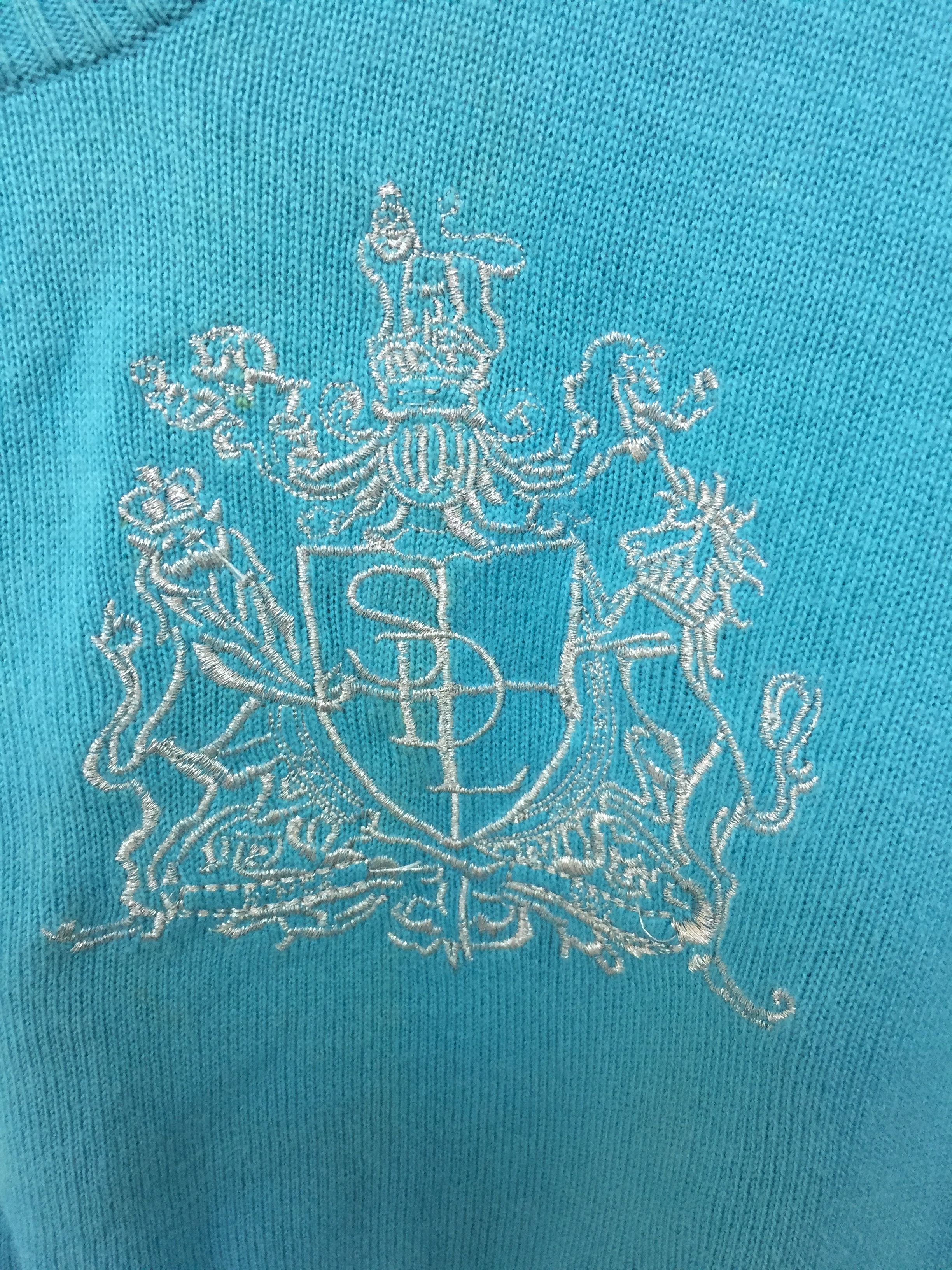 SEXY DYNAMITE London Embroidered logo Crop knit