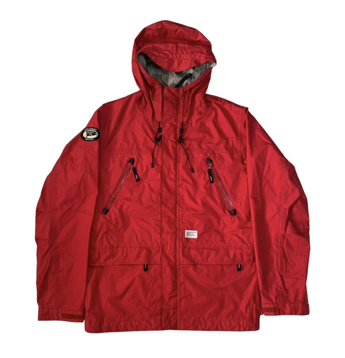 image of Wtaps Sherpa Jacket in Red, Men's (Size Medium)