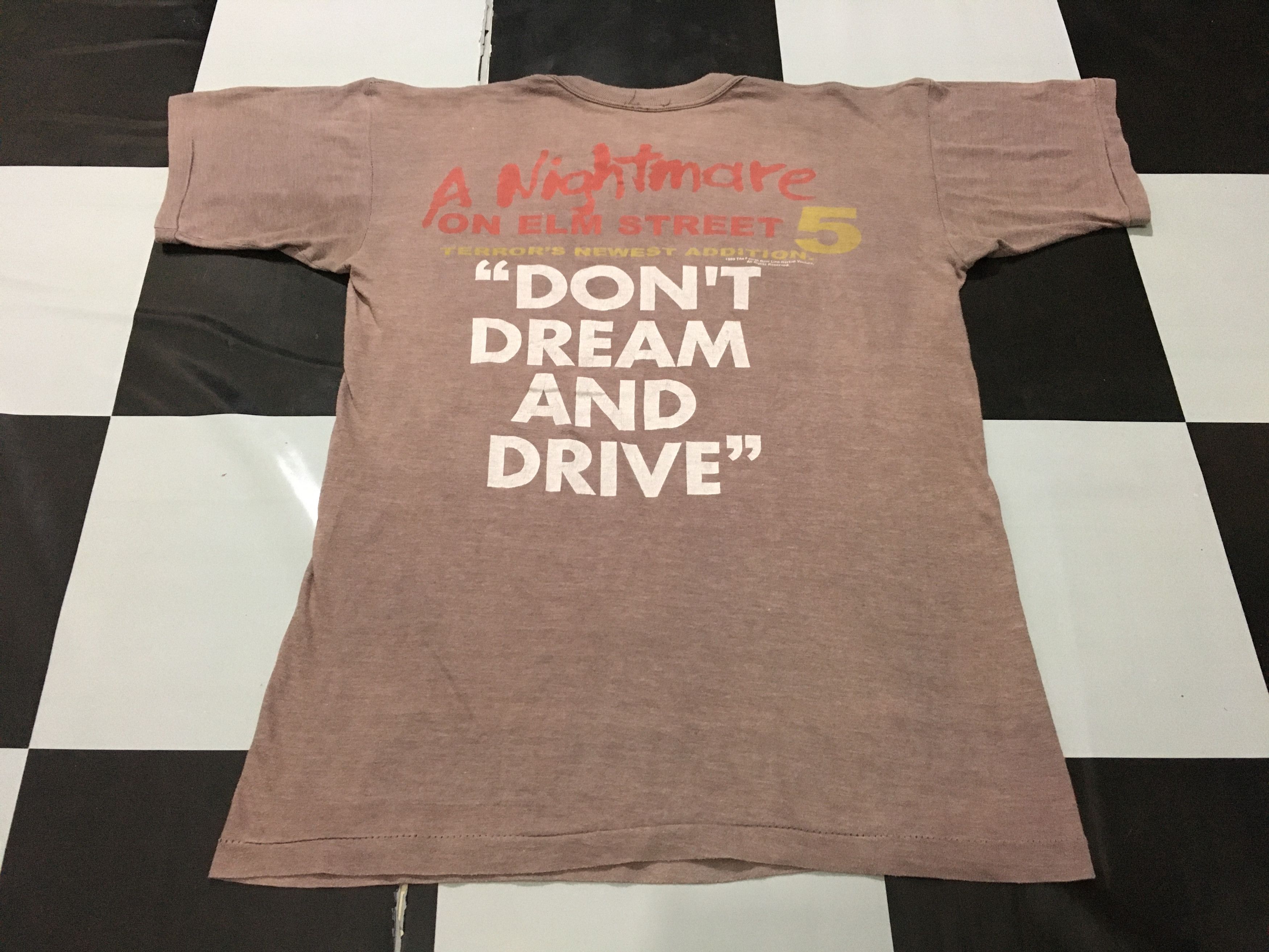 Expert Horror × Vintage Vintage A Nightmare On Elm Street 5 Shirt 1989 Bootleg Size US M / EU 48-50 / 2 - 5 Thumbnail