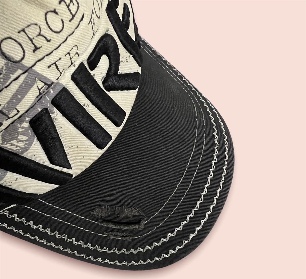 Avirex DISTRESSED VINTAGE AVIREX TRUCKER SNAPBACK Size ONE SIZE - 14 Thumbnail