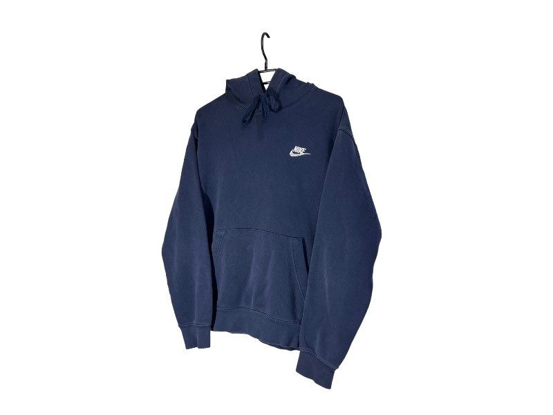 Nike × Vintage Nike hoodie sweatshirt y2k center swoosh spelloout Size US M / EU 48-50 / 2 - 5 Thumbnail