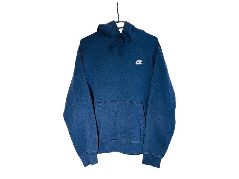 Nike × Vintage Nike hoodie sweatshirt y2k center swoosh spelloout Size US M / EU 48-50 / 2 - 2 Thumbnail