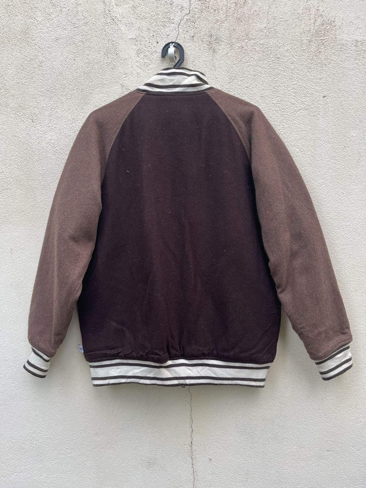 Vintage Vintage Varsity Jacket ROCK HARD High Line Moutaineering Size US L / EU 52-54 / 3 - 5 Thumbnail