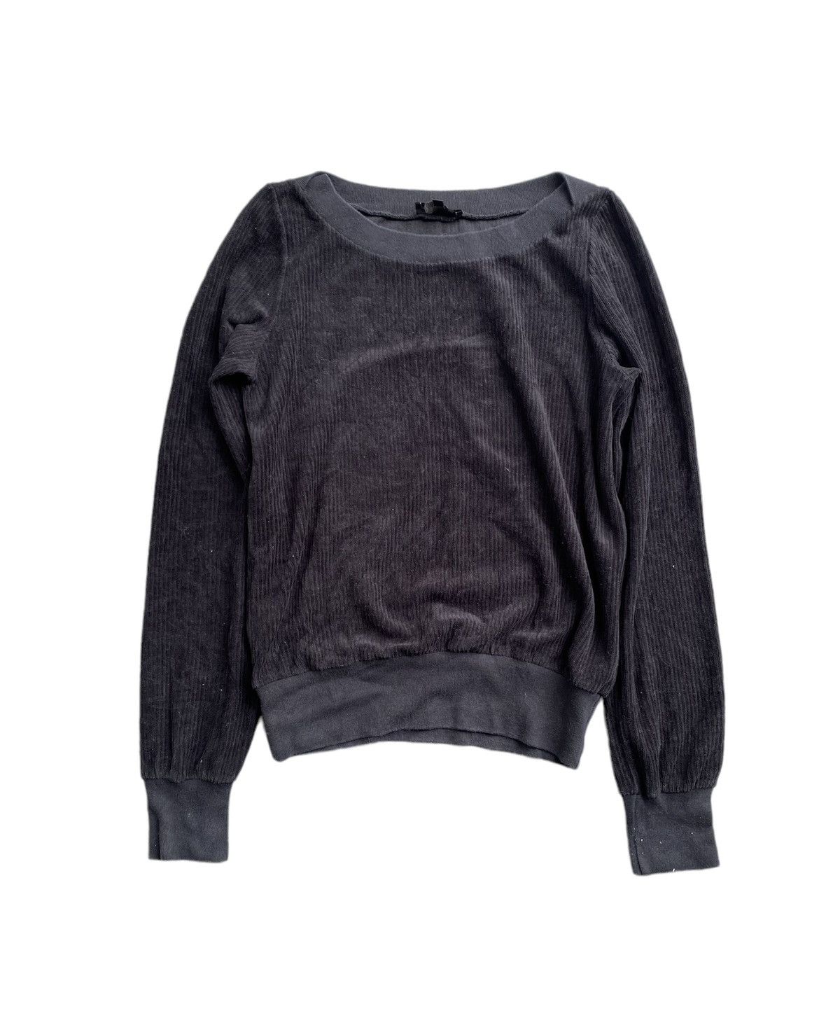 90s APC Velours Velvet sweatshirt