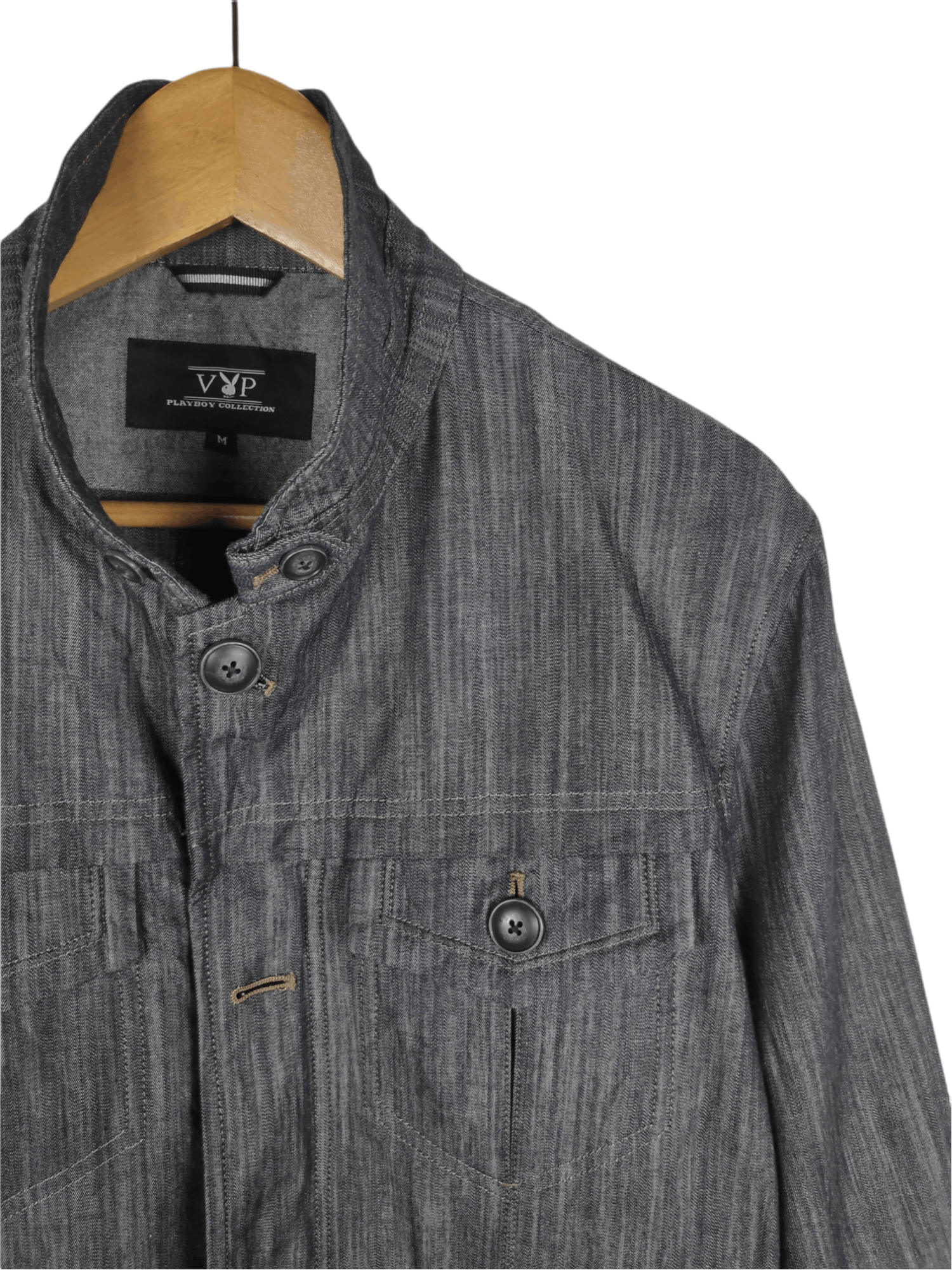 Japanese Brand 🔥Best Offer🔥 Vintage Playboy Double Pocket Hikori Jacket Size US M / EU 48-50 / 2 - 2 Thumbnail